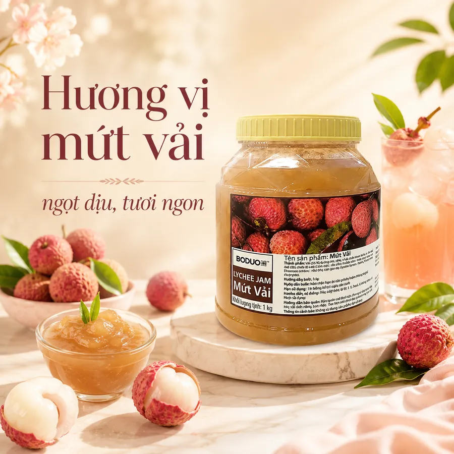 Mứt vải Boduo